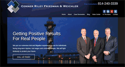 Desktop Screenshot of crfwlaw.com